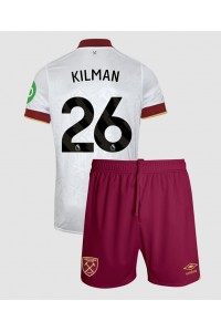 Fotbalové Dres West Ham United Max Kilman #26 Dětské Třetí Oblečení 2024-25 Krátký Rukáv (+ trenýrky)